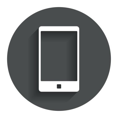 Smartphone işareti simgesi. simge desteği.