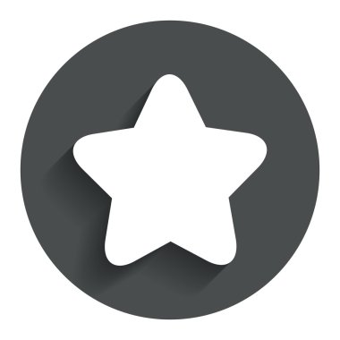 yıldız işareti simgesi. En sevdiğim düğme. Gezinti