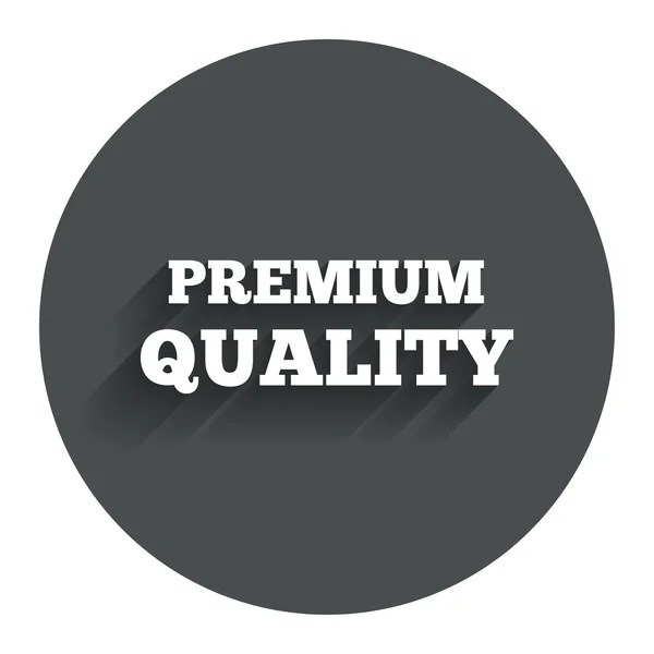 Ícone de sinal de qualidade premium. Símbolo oferta especial —  Vetores de Stock
