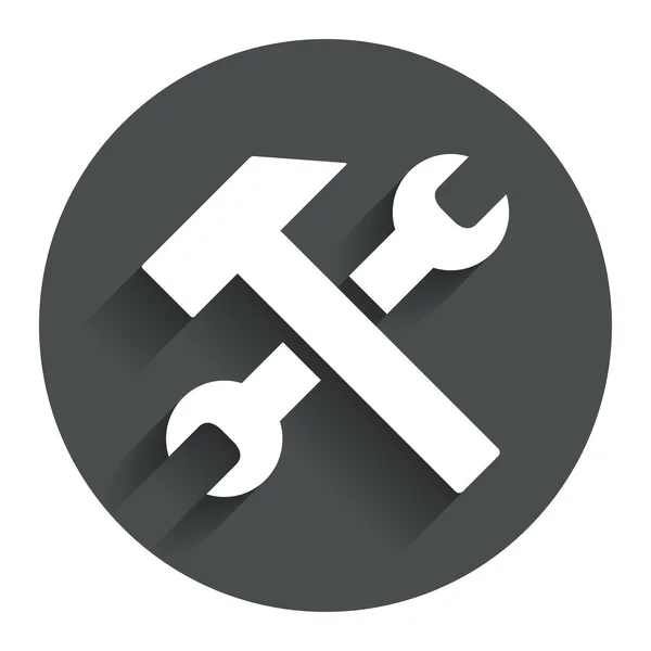 Repair tool sign icon. Service symbol. — Stock Vector