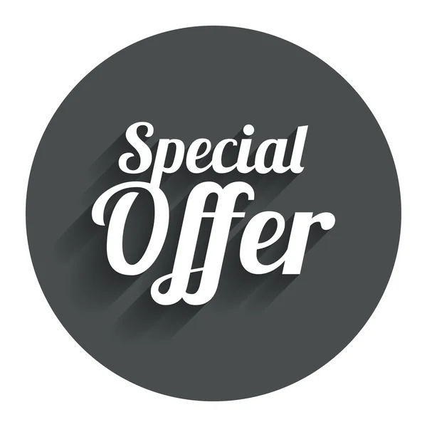 Special offer sign icon. Sale symbol. — Stock Vector