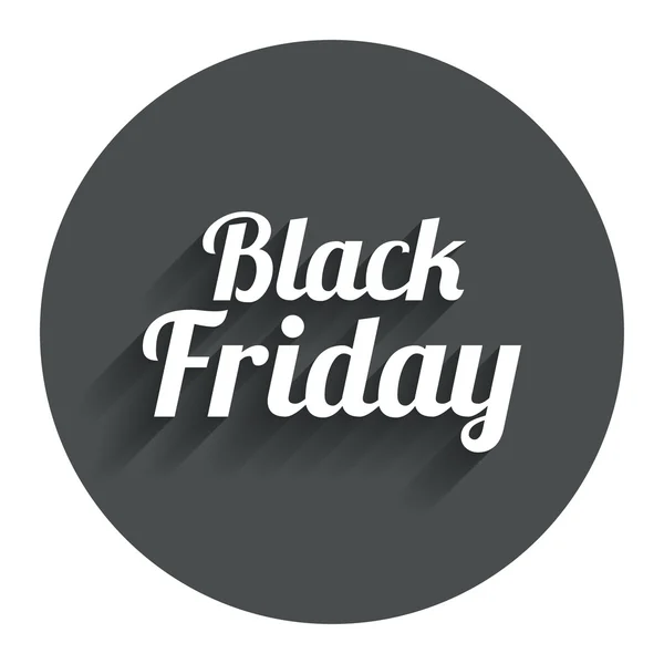 Ícone de venda Black Friday. Símbolo oferta especial . — Vetor de Stock