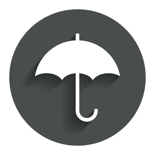 Umbrella sign icon. Rain protection symbol. — Stock Vector