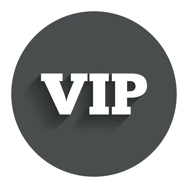 VIP-teken pictogram. lidmaatschap symbool. — Stockvector