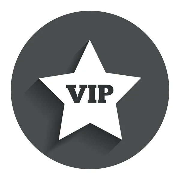 VIP-teken pictogram. lidmaatschap symbool. — Stockvector