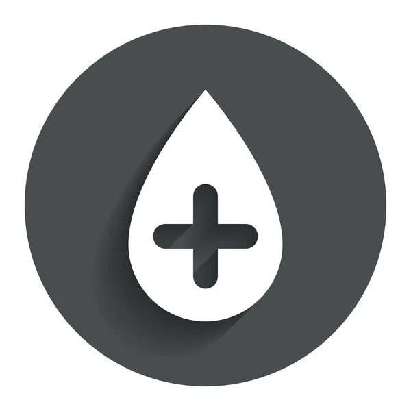 Water drop sign icon. Softens water symbol. — Stock Vector