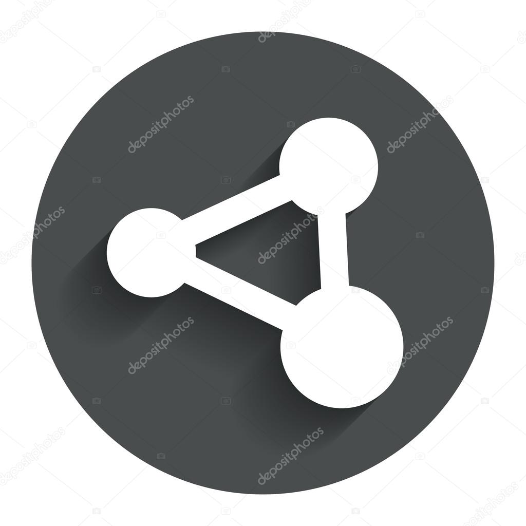 記号のアイコンを共有します リンク技術のシンボル ストックベクター C Blankstock