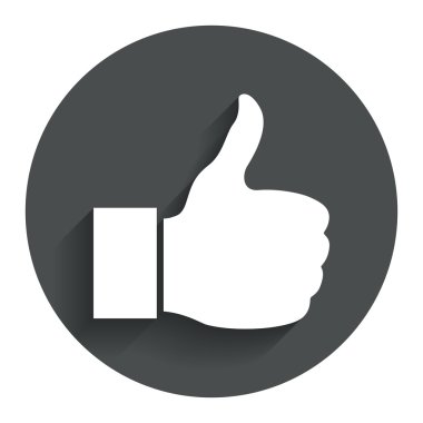 işareti simgesi gibi. el parmak yukarı simgesi.