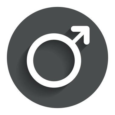 icona di segno maschile. pulsante di sesso maschileerkek işareti simgesi. Erkek cinsiyet düğmesi.