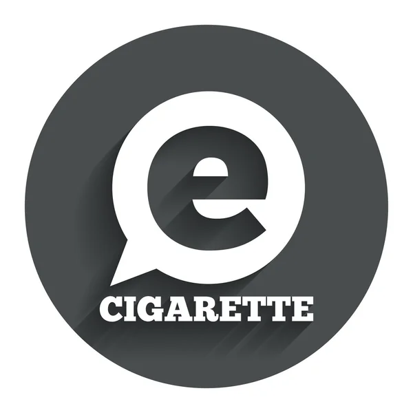 İçilmez işareti simgesi. e-sigara sembolü. — Stok Vektör