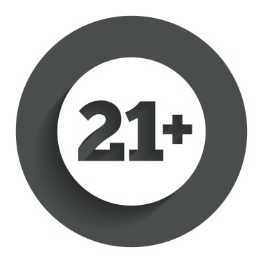 21 yaşında işareti. Yetişkin içerik.