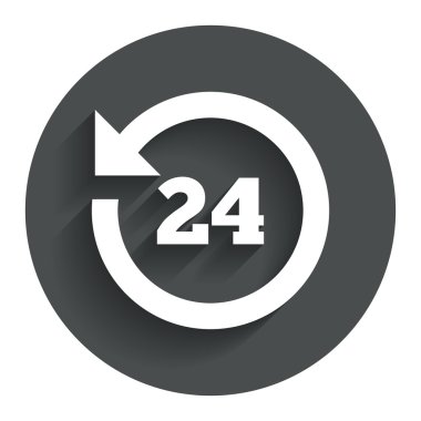 24 saat müşteri hizmetleri. saat destek.