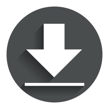 Download Icon. Yükle düğmesi.