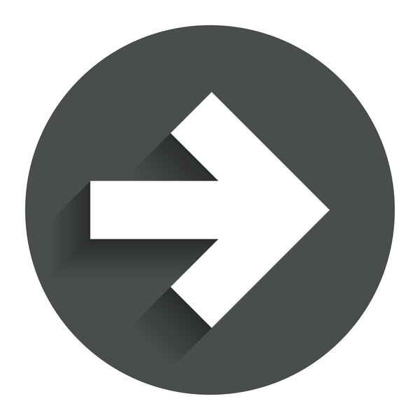 Rerow sign icon. Следующая кнопка Навигационный символ
