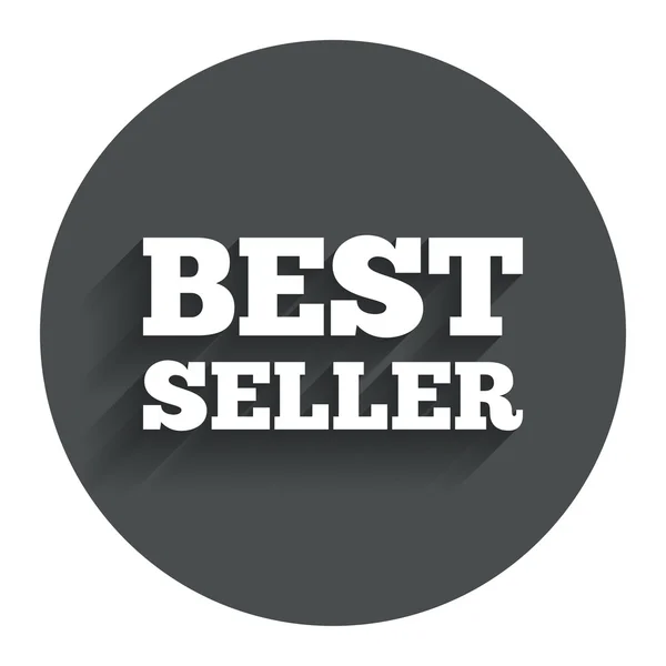 Best seller sign icon. Best seller award symbol — Stock Vector