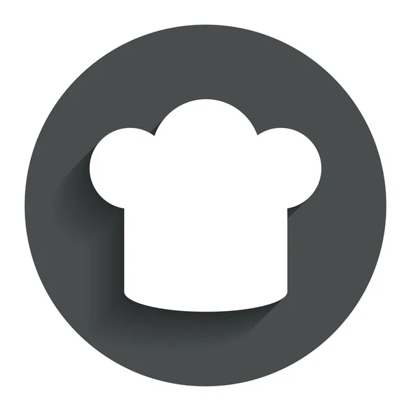 厨师的帽子标志图标。烹饪的符号. — 图库矢量图片