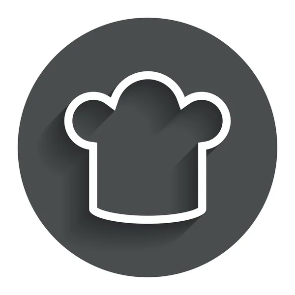 Chef hat sign icon. Cooking symbol. — Stock Vector