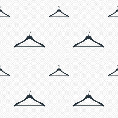 Askı işareti simgesi. vestiyer sembolü.