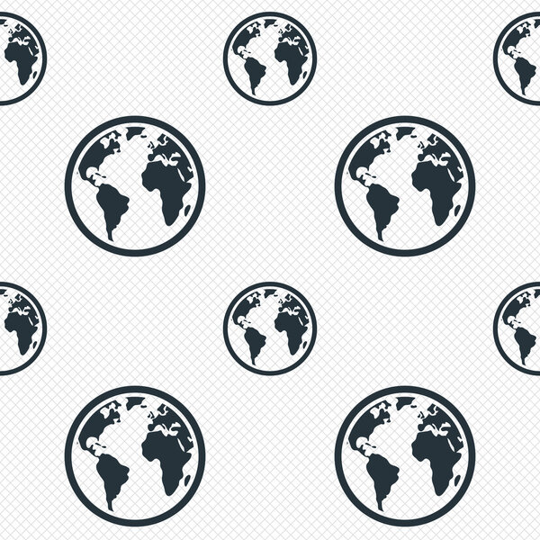 Знак знака глобуса. Символ географии мира
.