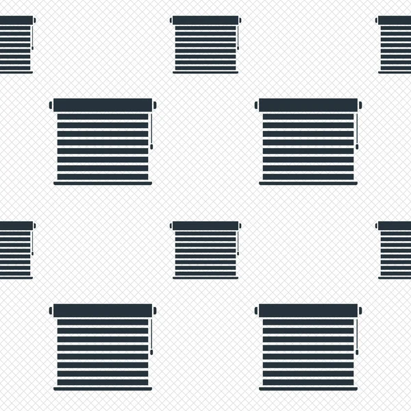 Louvers sign icon. Window blinds or jalousie. — Stock Vector