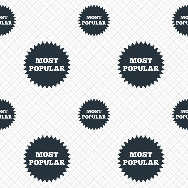 最も人気のある記号アイコン。ベストセラーのシンボル. — ストックベクタ