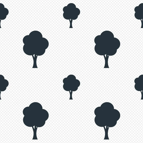 Icône signe arbre. Symbole forêt . — Image vectorielle