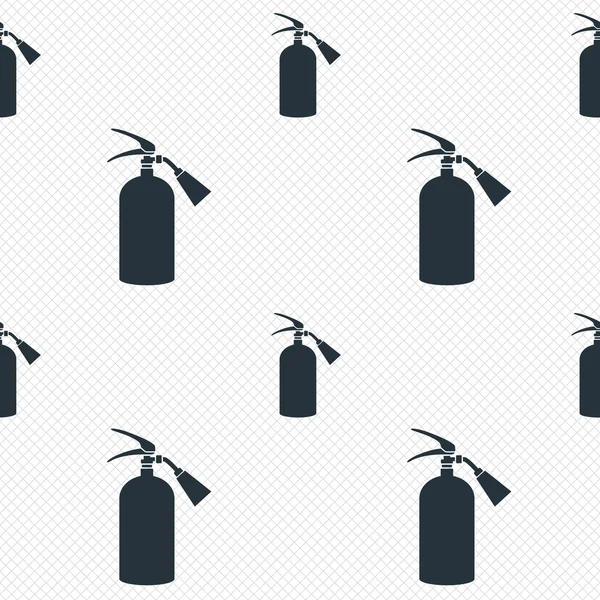 Icône de panneau d'extincteur. symbole de sécurité incendie . — Image vectorielle