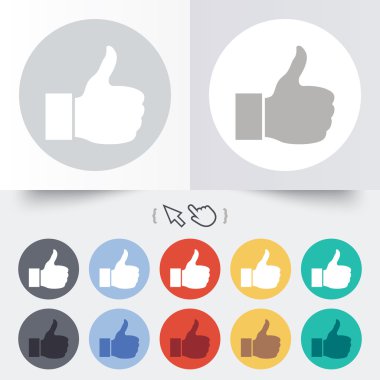 işareti simgesi gibi. el parmak yukarı simgesi.