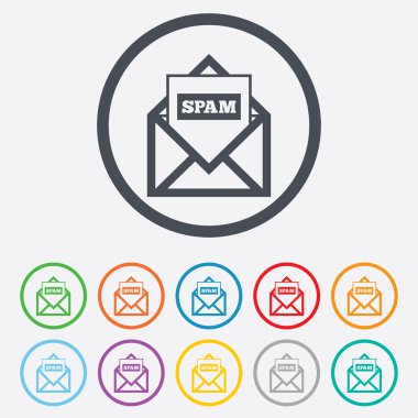 Posta simgesi. Zarf sembolü. İleti işareti.