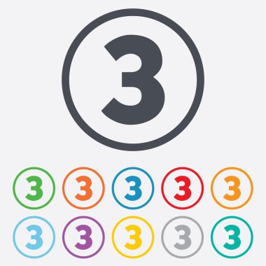 Üçüncülük Ödülü işareti. kazanan sembol.