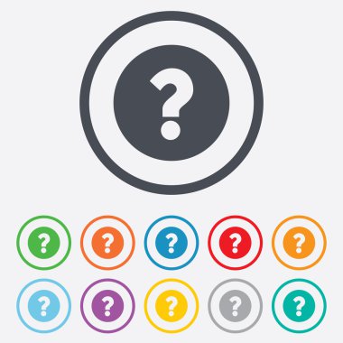 Soru işareti simgesi. yardım sembolü.