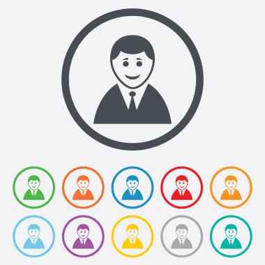 Kullanıcı işareti simgesi. kişi simgesi.