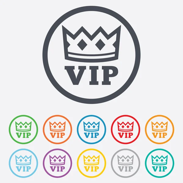 Vip sign icon. Membership symbol. — Stock Vector