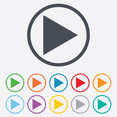 ok işareti simgesi. En yakın düğme. Gezinti simgesi