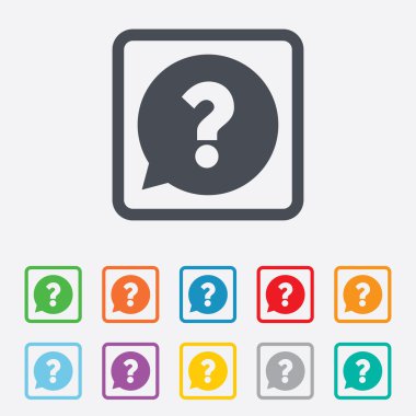 Soru işareti simgesi. yardım sembolü.