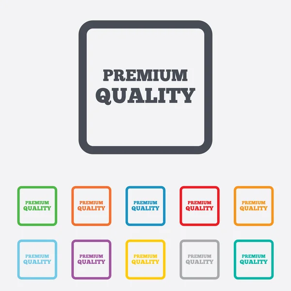 Premium quality sign icon. Special offer symbol — Stock Vector
