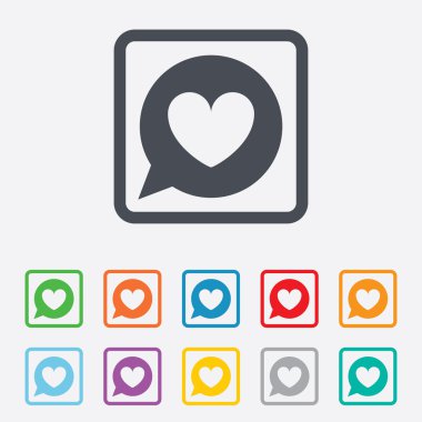 sohbet işareti simgesi. konuşma balonu sembolü.