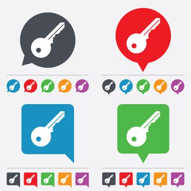 anahtar işareti simgesi. Araç simgesine kilidini.