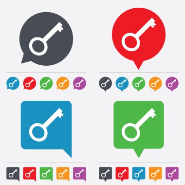 anahtar işareti simgesi. Araç simgesine kilidini.