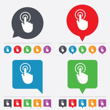 el imleç işareti simgesi. el işaretçi simgesi.