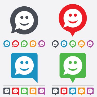 gülümsemek yüz işareti simgesi. gülen yüz simgesi.