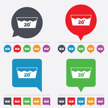 simge yıkayın. makine yıkanabilir 20 derece sembolü