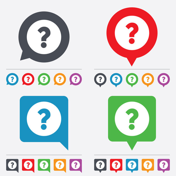 Знак вопроса знак знака. Справка
.