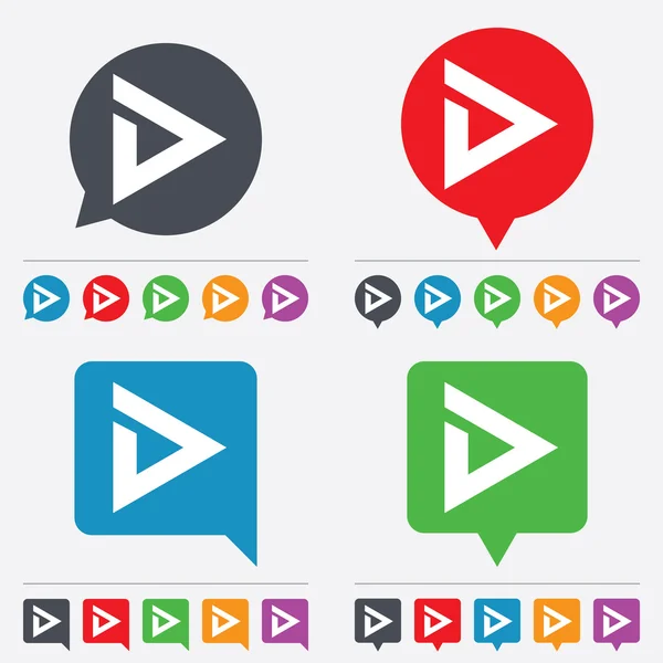 Pijlpictogram-teken. knop Volgende. navigatie symbool — Stockvector