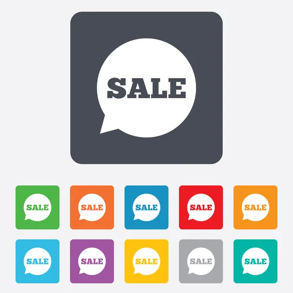 Sale sign icon. Special offer symbol. — Stock Vector