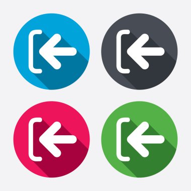 Oturum açma işareti simgeleri