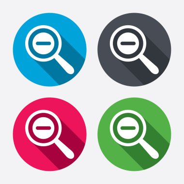 Büyüteç cam işaretleri