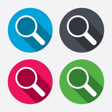 Büyüteç cam işaretleri