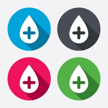 Su damla işareti simgeleri