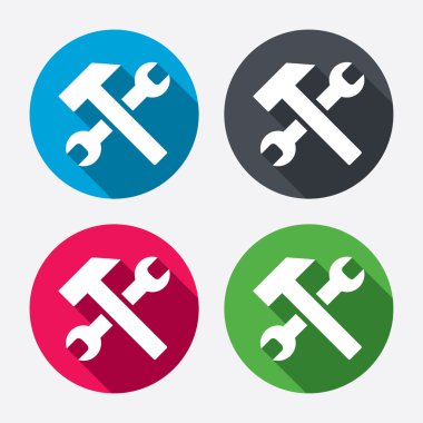 Onarım aracı işareti simgeleri